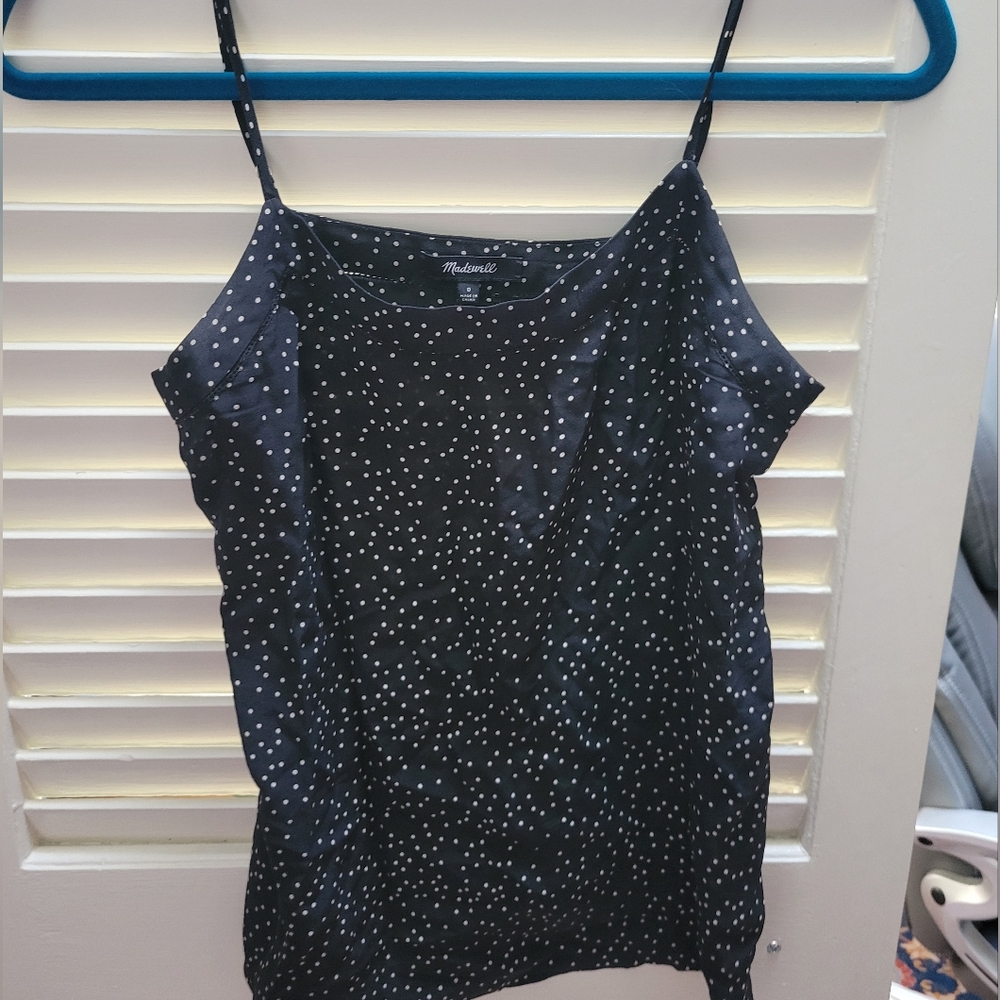 Madewell Polka Dot Blouse